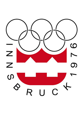 Olympics logo Innsbruck Germany 1976 winter